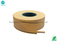 Glanzpunkt-Korken, der das Papier-PET beschichtet + reine hölzerne Basis 52mm, 60mm, 62mm Breite spitzt