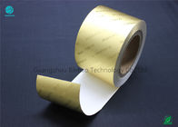 Prägeartiges zusammengesetztes glänzendes Gold-Alu-Folien-Papier für Ciga-Kasten, der 65 G/M verpackt