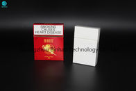 Rote Offsetdruck-Pappzigarettenetuis für 25 Stücke Verpacken-