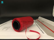 5mm riesige Rolls klebende kundenspezifische Sicherheits-öffnen sich rotes Riss-Band für verpackende DHL-Papiertüte und