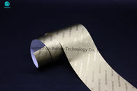 Prägendes Aluminiumfolie-Packpapier mit Goldsilber-Farbe in Standard 1500m eine Spule