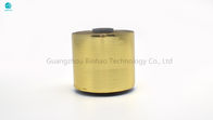 Gold metallisierte Zigarette, die einfacher Riss-Streifen-selbstklebendes Band in 152mm Identifikations-Spule verpackt