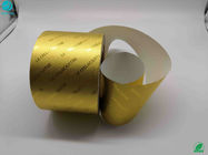 8011 Legierungs-Nahrungsmittelschokoladen-Zigaretten-goldenes bereifendes Oberflächenaluminium lamelliertes Folien-Papier
