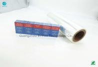 0,218 q/m transparenter PVC-Film für Zigaretten-Breiten-Neigung 0mm