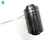 Schwarzes Riss-Streifen-Band des Kurven-Rand-4mm transparentes für Paket-Produkte im Kasten