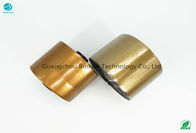 Einfache Schokoladen-Riss-Band-Goldlinie Farbpaket-Materialien 30mm Identifikation