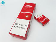 Roter Entwurfs-dauerhafte Papppapier-Kästen für das Zigaretten-Tabak-Kasten-Verpacken