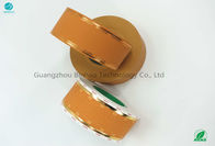 Folie Zigaretten-gelbe Cork Tipping Paper Hot Stampings 3cm