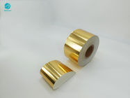 Aluminiumfolie-Papier-Zigaretten-Paket Matt Colour Golden King Sizes 83/114mm