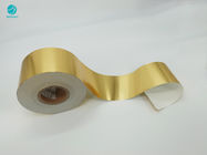goldenes Packpapier-Aluminiumfolie-Papier der Zigaretten-0.3Mpa mit weichem Temperament