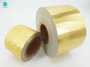 Glatter prägeartiger OberflächenLogo Golden Aluminum Foil Paper für Zigaretten-Paket
