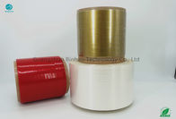 Große Riss-Streifen-Band Identifikation 152mm Bobbin Shape Self Adhesives 5mm für Sassib-Maschine
