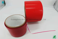 Glatter Kern des Auftritt-Riss-Streifen-Band-rote Farbdrucken152mm
