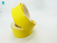 95mm helle gelbe innere Pappe des Rahmen-gestrichenen Papiers für Zigaretten-Verpackung