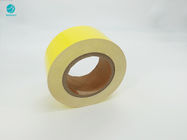 95mm helle gelbe innere Pappe des Rahmen-gestrichenen Papiers für Zigaretten-Verpackung