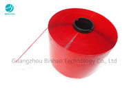 Rote Farbeinzelnes Kleber-Riss-Streifen-Band für Zigarette oder anderes Verpacken einfach sich zu öffnen