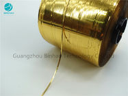2 Millimeter Goldfarbriss-Streifen-Band Bopp-Material-für Zigaretten-Kasten