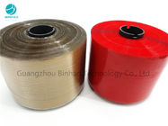 Einfache rote selbstklebende Zigaretten-Verpackenriss-Band Riss-Streifen-Band Bopp in Rolls