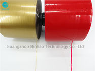 Kundengebundene Druckgoldlinie 2 Millimeter-Riss-Band für Taschen-Dichtung