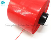 Reine rote Farbeinfache offene Riss-Band-Spulen für das Kasten-Verpacken