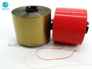 Rote Farbtabak-Zigaretten-Überstreifen Hersteller-Bopp Tear Tapes
