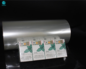 transparente Verpackungsfolie 25 Mikrometer Stärke PVCs für das nackte Zigaretten-Kasten-Verpacken