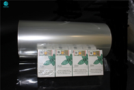 transparente Verpackungsfolie 25 Mikrometer Stärke PVCs für das nackte Zigaretten-Kasten-Verpacken