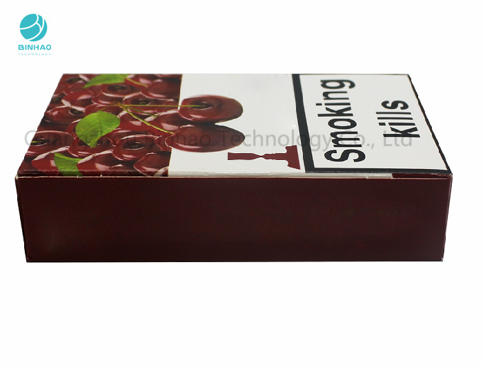 Dauerhafte Tabak-Paket-glasige Zigaretten-Kiste mit dem UVstempeln