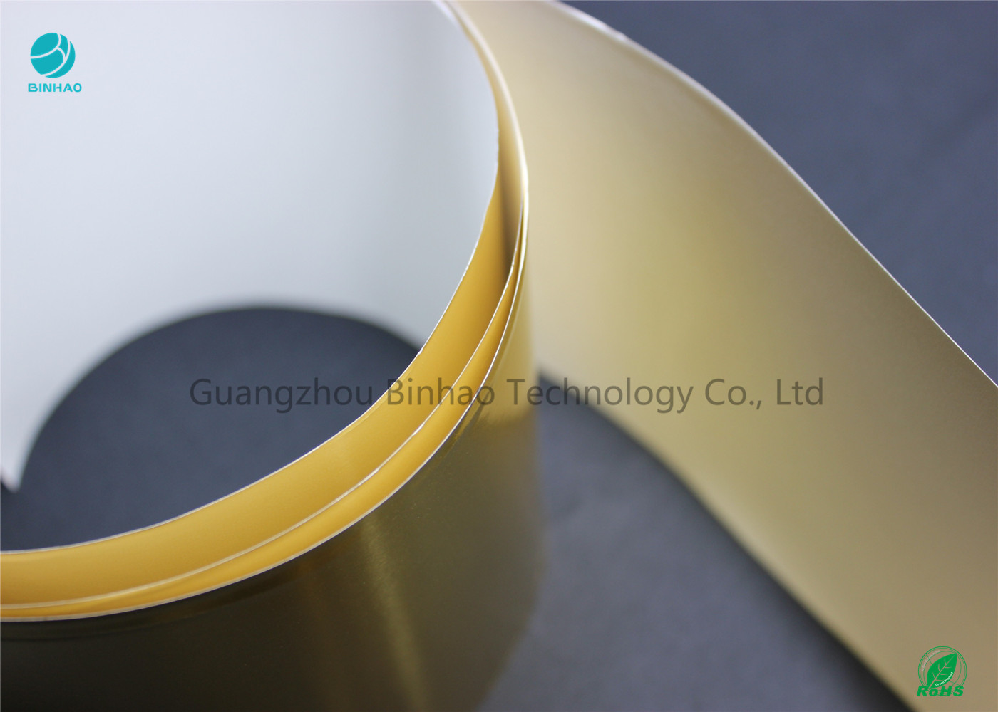 Zusammengesetzte glatte einfache Breite des Gold-/Silber-Aluminiumfolie-Papier-83mm