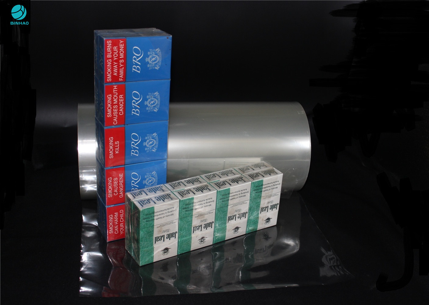 Hohe Transparenz PVC-Verpackungsfolie für den nackten Zigaretten-Kasten, der keine statische Elektrizität einwickelt