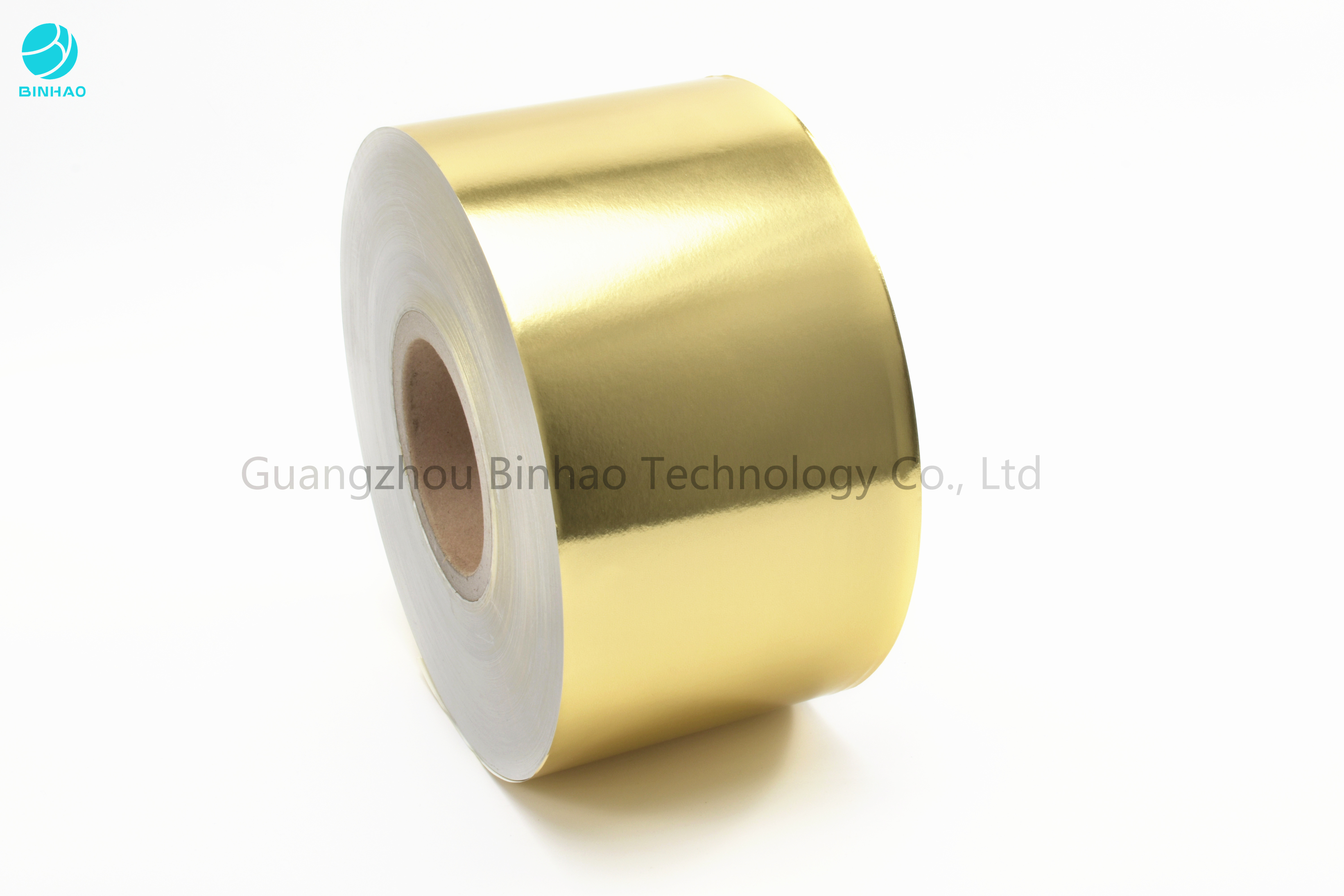 Silber-backendes Aluminiumfolie-Papier des Gold50g für Zigaretten-Paket-innere Zwischenlagen-Schokoladen-Verpackung
