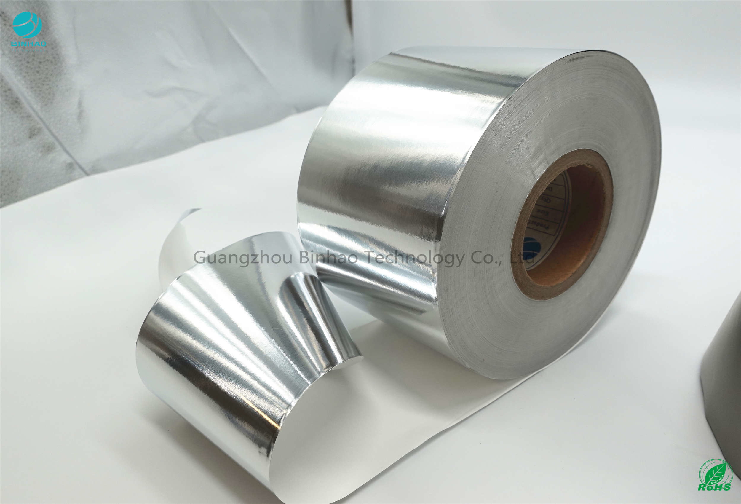 Druck des kundengebundenen Zigaretten-Aluminiumfolie-Papiers des Silber-70gsm 83mm