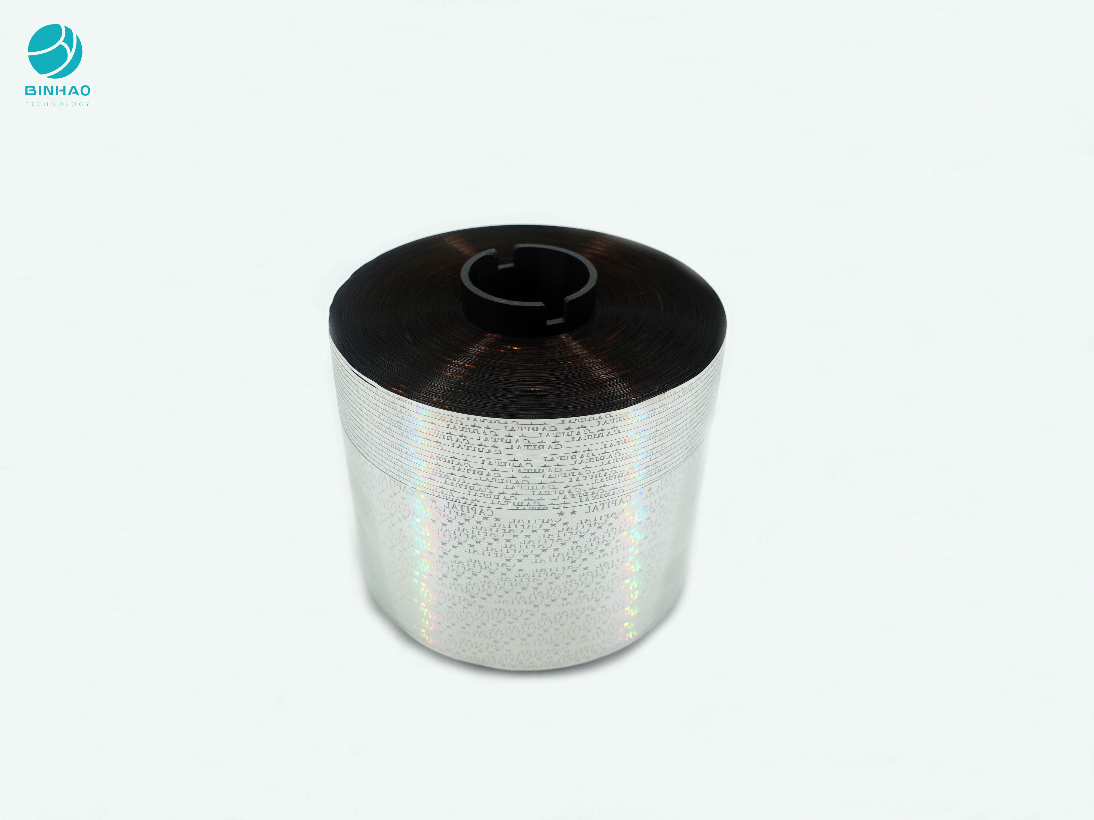 2mm silbernes Bopp selbstklebendes Riss-Band mit kundengebundenem Entwurf für Paket