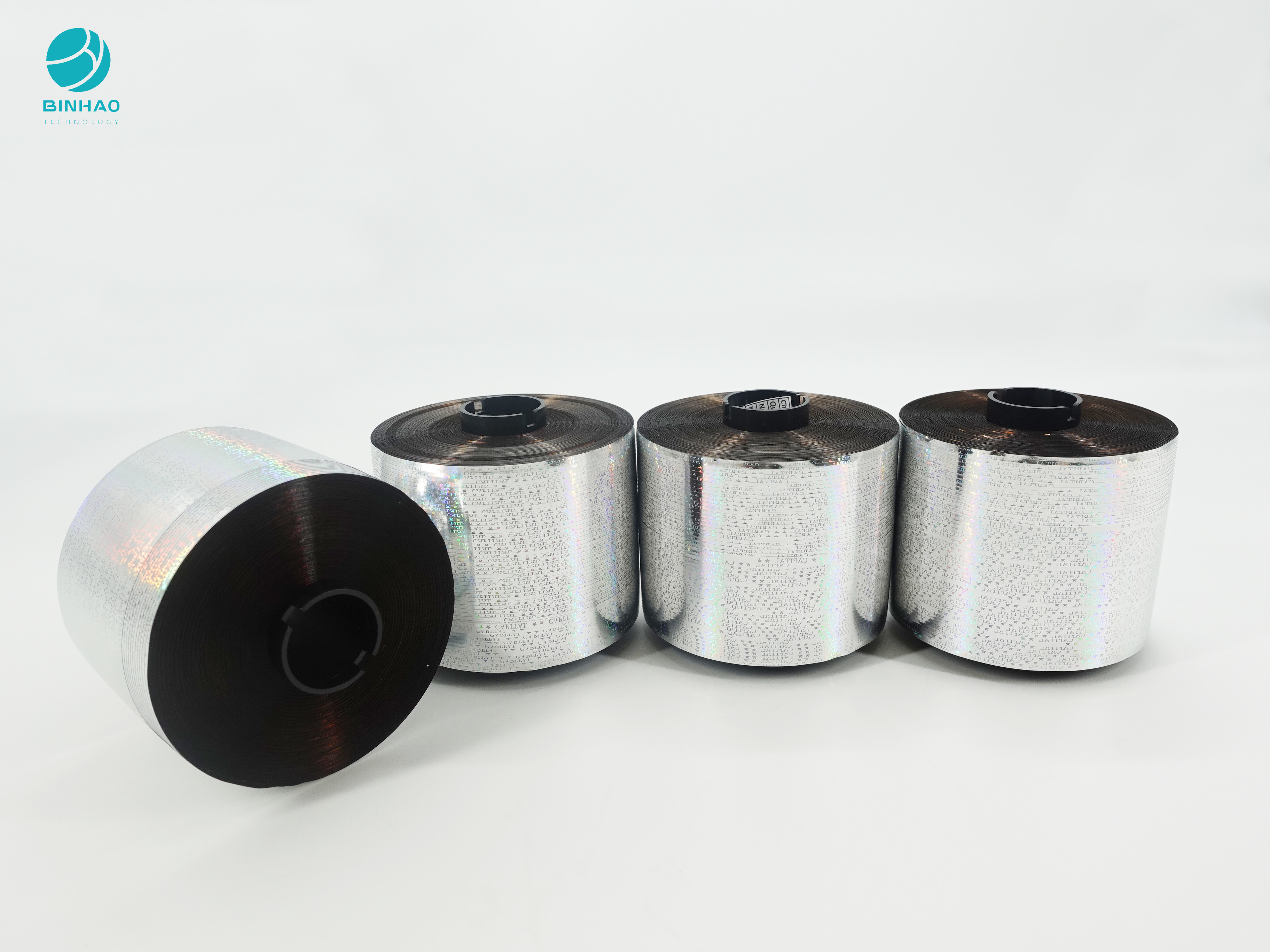 3mm silberne Farbe kundengebundenes Entwurfs-ganz eigenhändig geschriebes Riss-Band für Paket