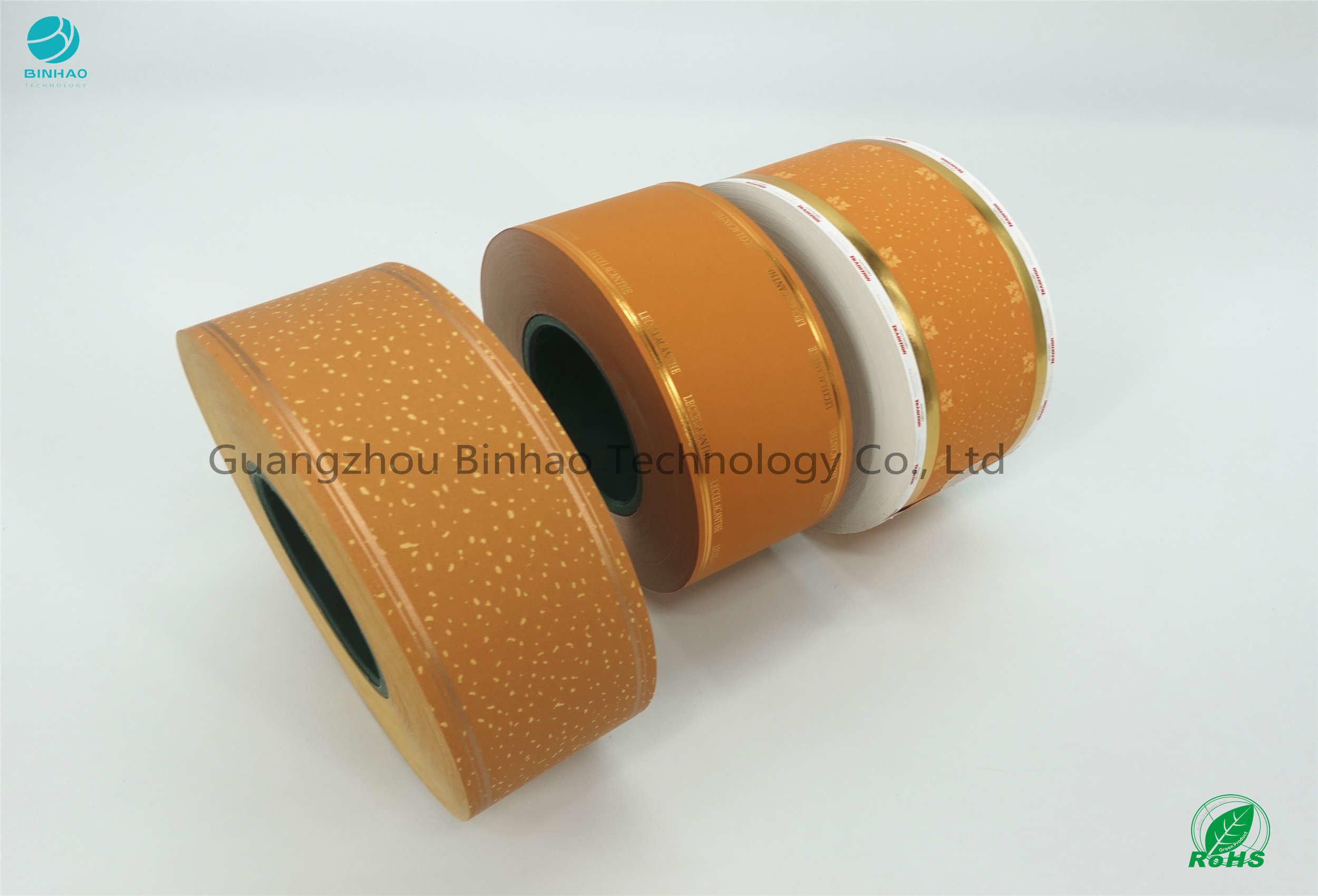 Gelber Cork Tipping Paper Excellent Optical und Druckopazität des auftritt-65%