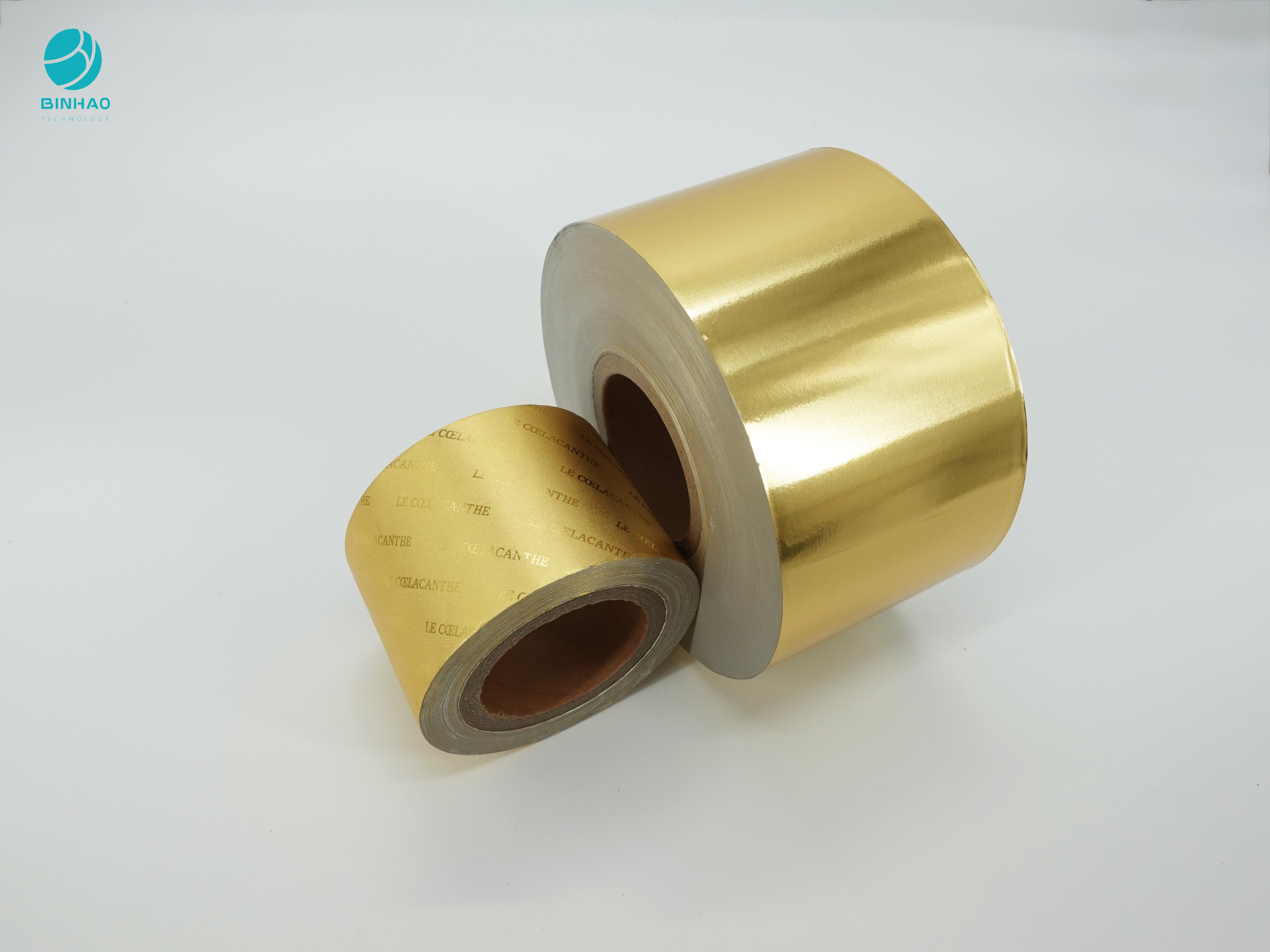 Zigarette goldener Matte Aluminium Foil Paper 62gsm