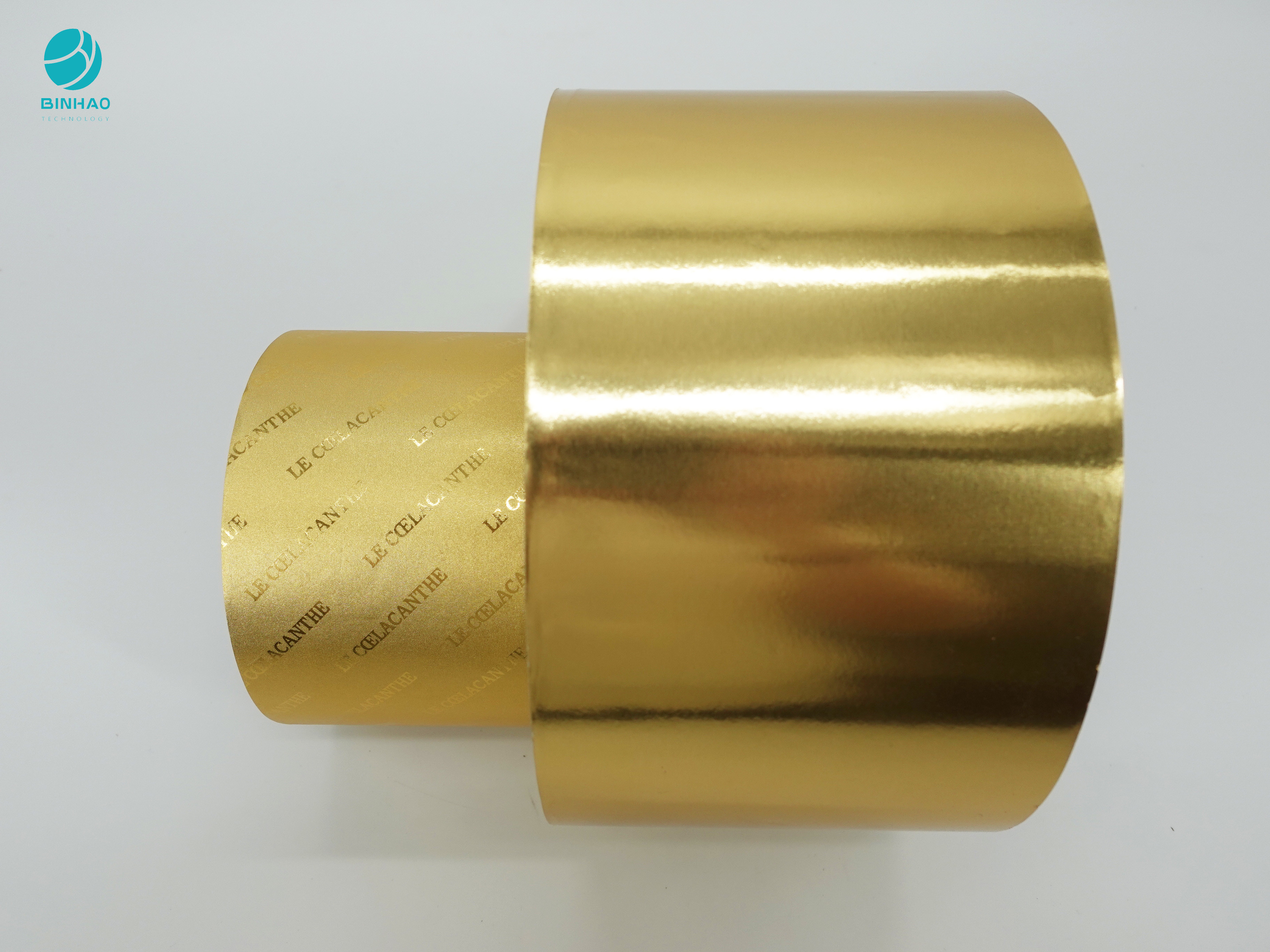Freundliches Gold-Aluminium- Zigarette Eco vereiteln Papier-1500m Länge