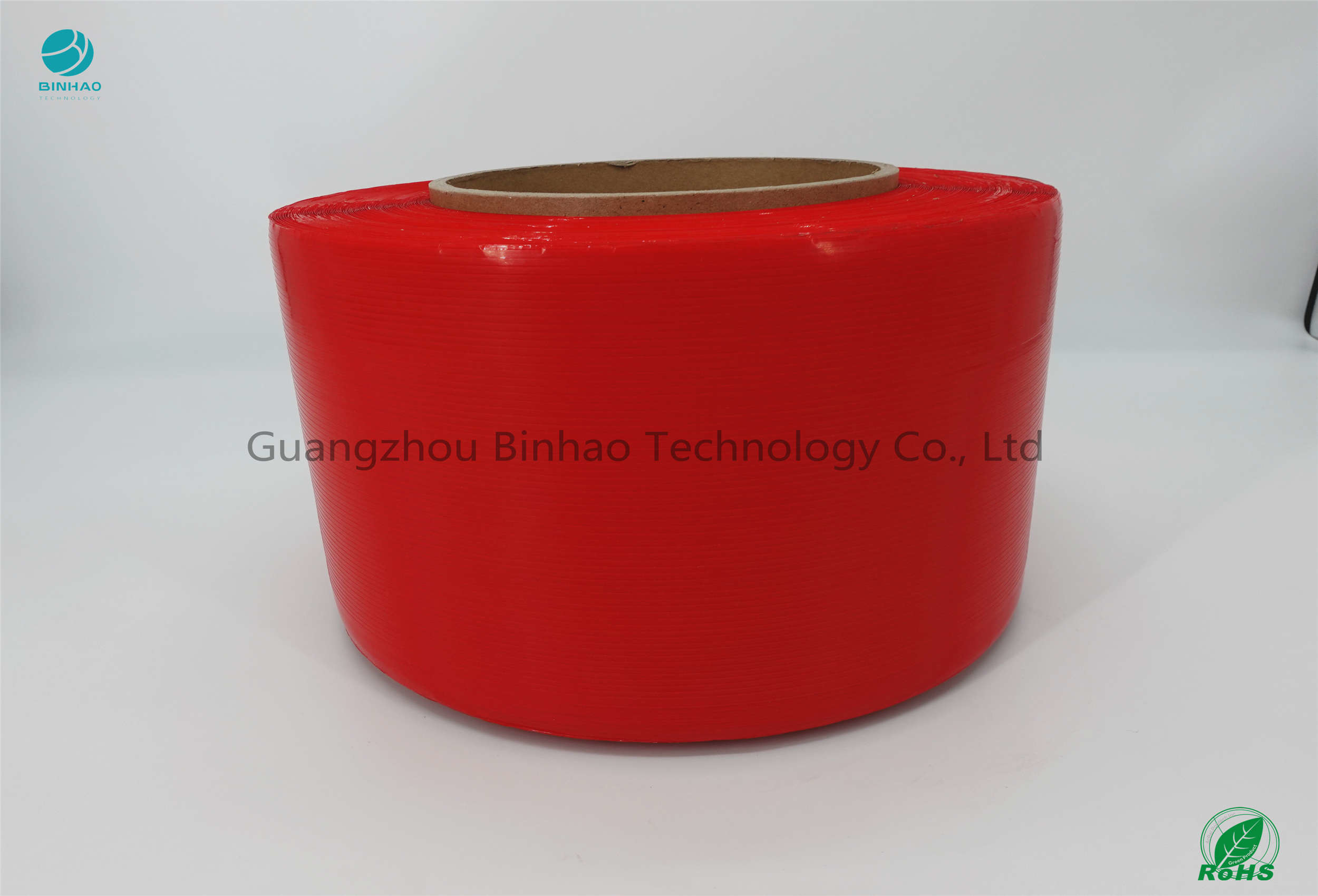 Roter 5mm innerer Kern der Riss-Band MOPP-Material-einfache der Farbebreiten-152mm