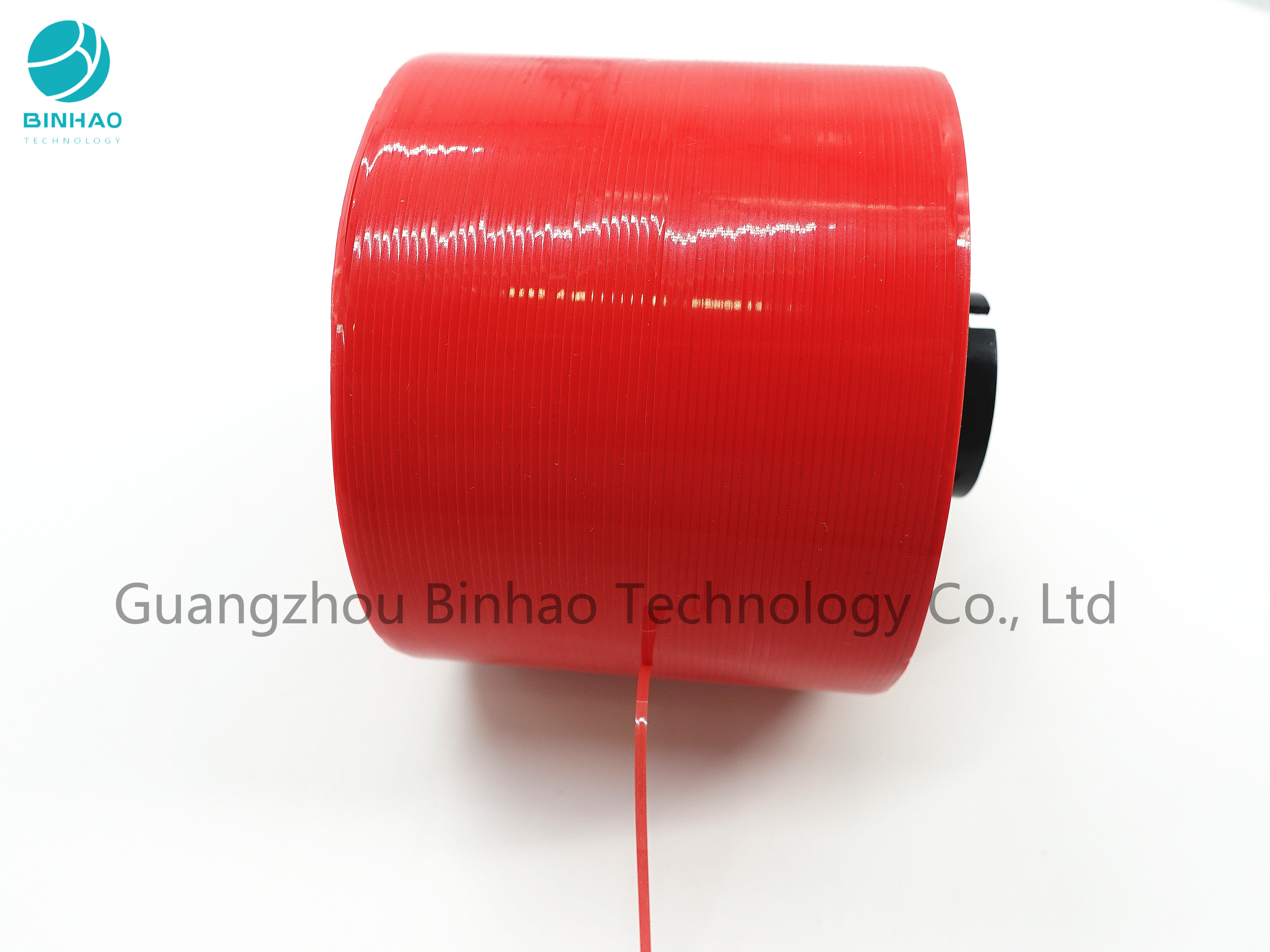 Voller roter MOPP 30 Mikrometer-Simplex-klebendes Riss-Streifen-Band