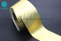 Goldenes prägeartiges Aluminiumzinn-Folien-Packpapier für das Zigaretten-Verpacken
