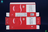 Ringsum oder quadratisches Rand-Druckpapier-Zigarettenetui, Standardtabak-Verpackenkasten
