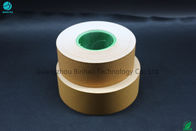 Kundengebundenes Tabak-Filterpapier mit heißem stempelndem Gold zeichnet 50mm Breite