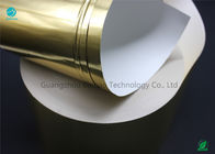Glänzendes glattes Goldübergangsaluminiumfolie-Papier mit Klimamaterialien in 65gsm