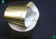 6,5 Mikrometer-Folie mit dem glänzendem Gold/Silber, die Aluminiumfolie-Papier der Größe in des Normal-55gsm drucken