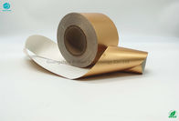 Aluminiumfolie-Goldpapier des Nahrungsmittelgrad-55Gsm des Tabak-1500mm