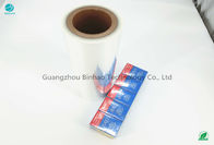 2500m Zigarette transparente Schrumpfung PVC-Verpackungsfolie MD ≤12%