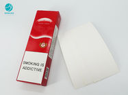 Rechteck-Paket-Pappschachtel-Papierkästen mit fertigen prägeartiges Logo kundenspezifisch an