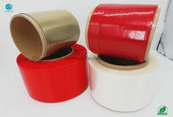 5mm Riss-Streifen-Band-Kern-Länge 152mm rot und Goldfarbe