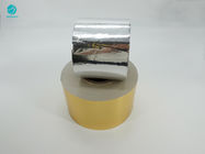 Silbernes goldenes Zigaretten-Paket-Aluminiumfolie-Papier mit glatter Oberfläche