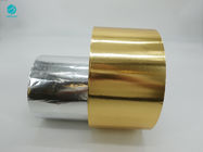 Silbernes goldenes Zigaretten-Paket-Aluminiumfolie-Papier mit glatter Oberfläche